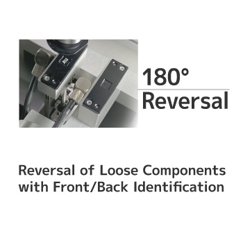 Flipping Loose Parts with Front/Back Identification